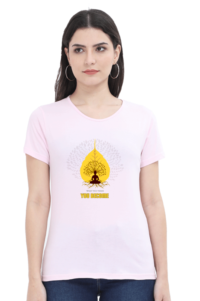 "What You Think, You Become" – Gautam Buddha T-Shirt - SanatanSoul