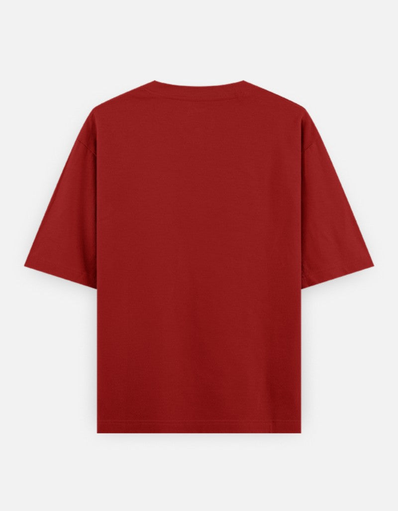 SANATAN Oversized Unisex Cotton T-Shirt – “Dharma Chakra” Premium Spiritual Hindu Edition - SanatanSoul