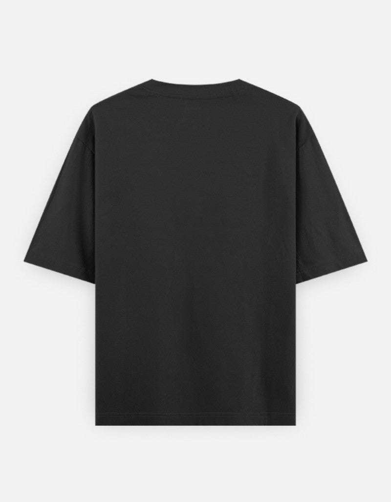 SANATAN Oversized Unisex Cotton T-Shirt – “Dharma Chakra” Premium Spiritual Hindu Edition - SanatanSoul