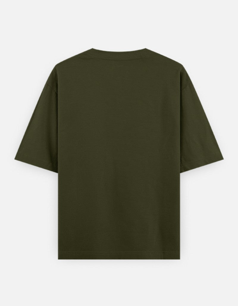 SANATAN Oversized Unisex Cotton T-Shirt – “Dharma Chakra” Premium Spiritual Hindu Edition - SanatanSoul