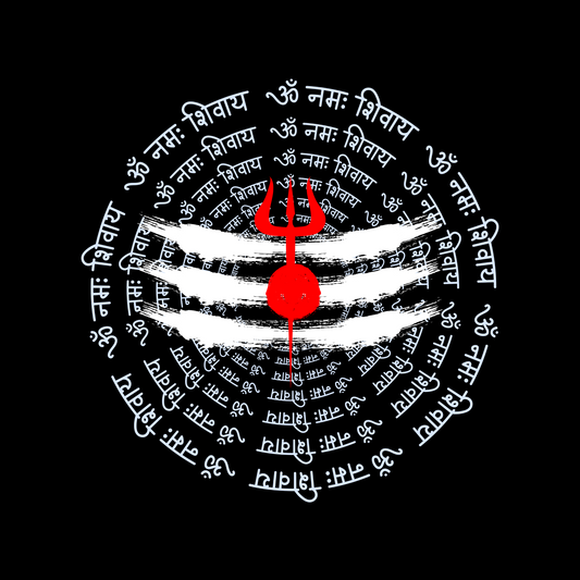 Om Namah Shivaya Chant T-Shirt for Men - SanatanSoul