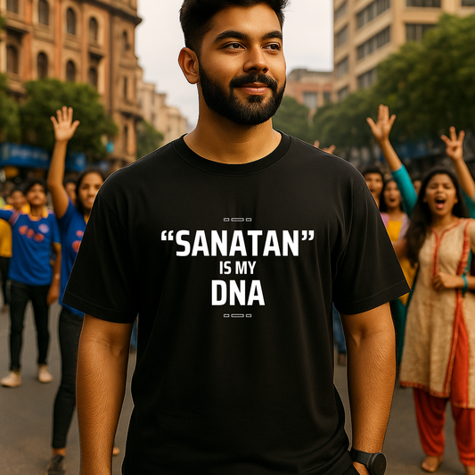 SANATAN is my DNA – The Eternal Dharma T-Shirt - SanatanSoul
