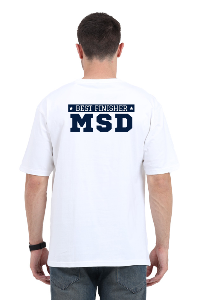 “7 | MSD – The Finisher” Oversized Unisex Standard T-Shirt - SanatanSoul
