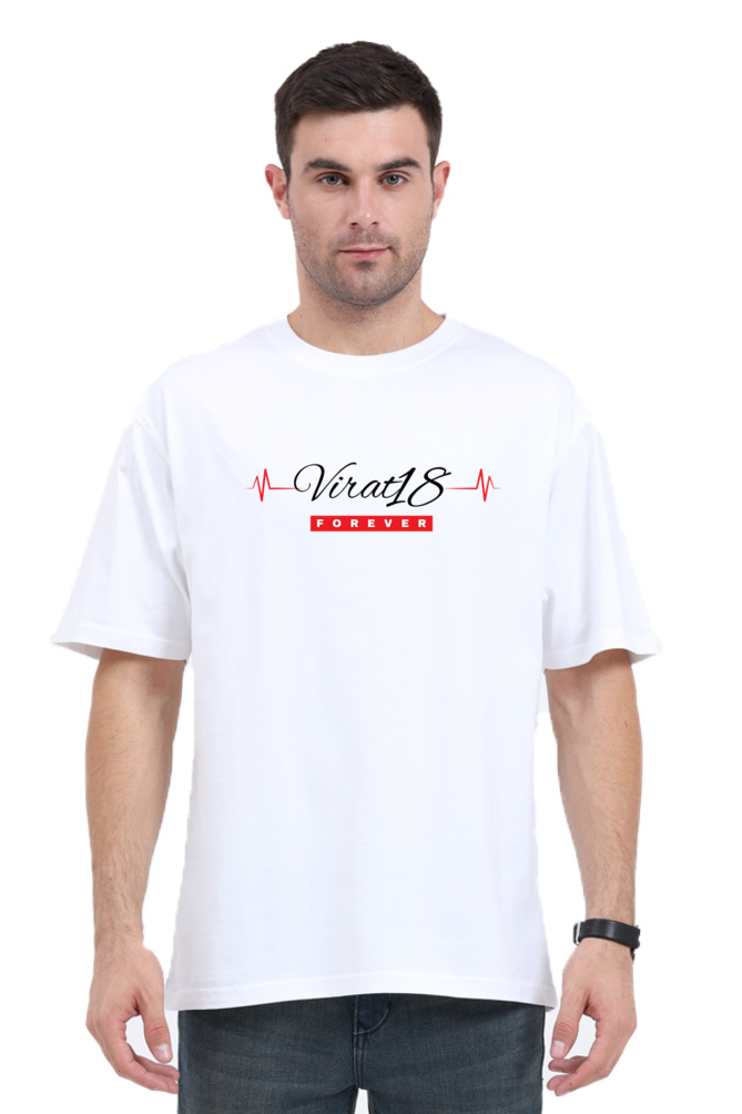 Virat 18 Forever- Unisex Oversized T-Shirt - SanatanSoul