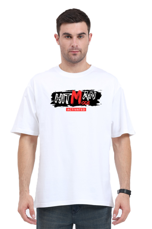 Hitman Mode Activated- Oversized T-Shirt - SanatanSoul