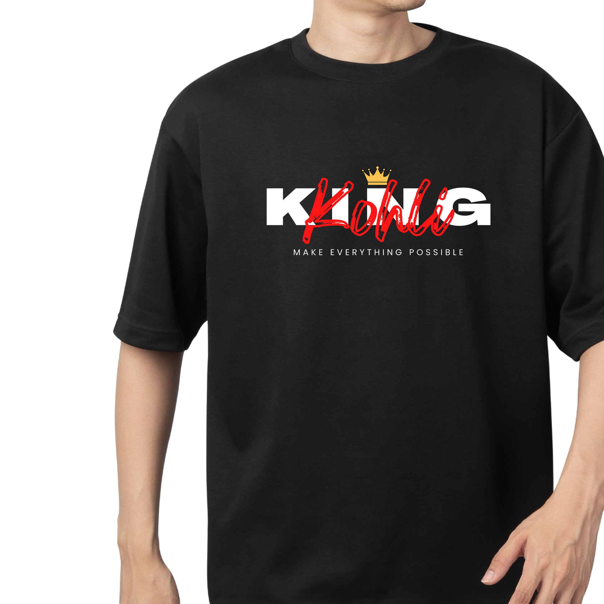 King Kohli- Unisex Oversized T-Shirt - SanatanSoul