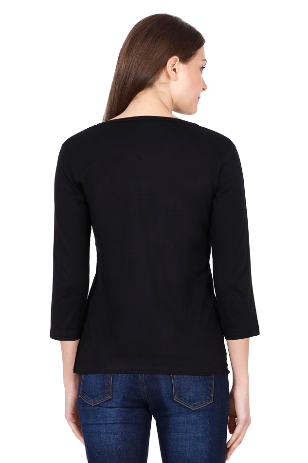 Always Believe in Krishna – Women's Full-Sleeve T-Shirt - SanatanSoul