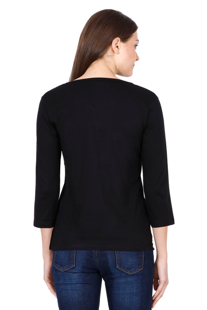 Always Believe in Krishna – Women's Full-Sleeve T-Shirt - SanatanSoul