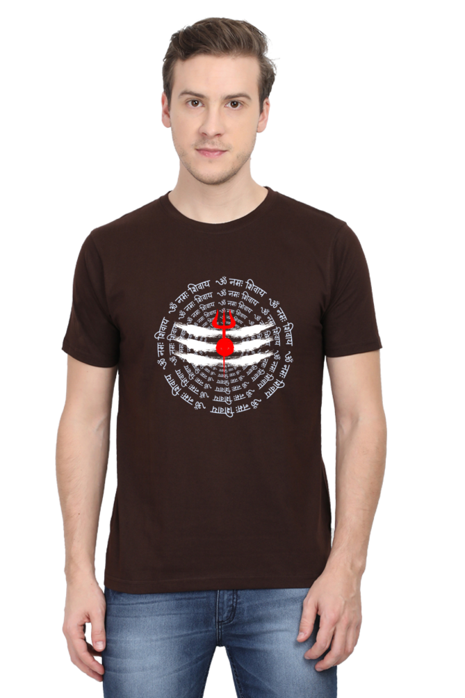 Om Namah Shivaya Chant T-Shirt for Men - SanatanSoul
