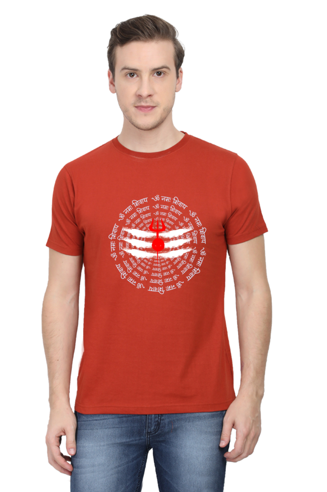 Om Namah Shivaya Chant T-Shirt for Men - SanatanSoul