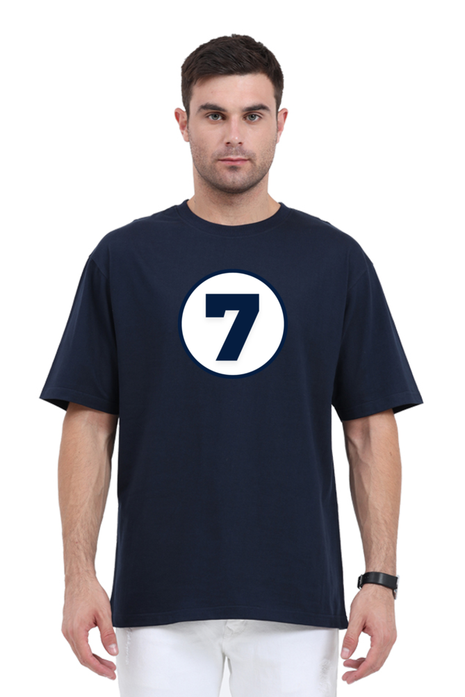“Number 7 – The Legend Lives On” Oversized T-Shirt - SanatanSoul