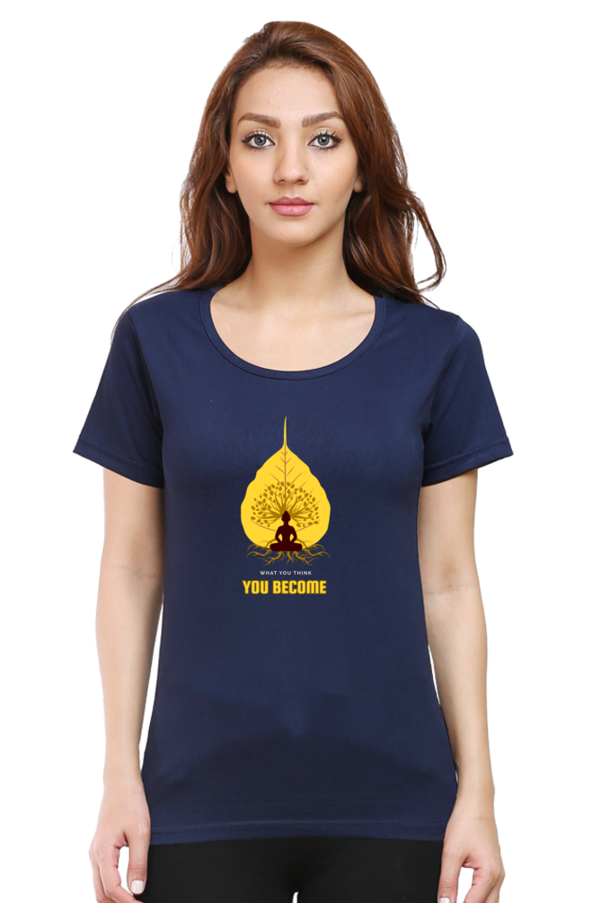 "What You Think, You Become" – Gautam Buddha T-Shirt - SanatanSoul