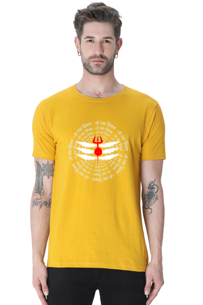 Om Namah Shivaya Chant T-Shirt for Men - SanatanSoul