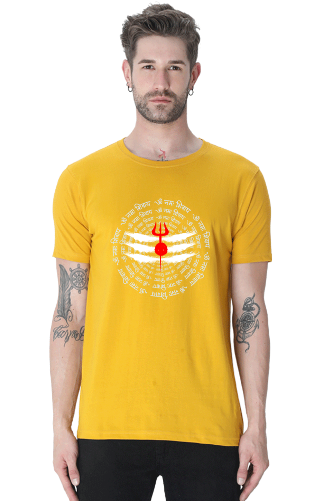 Om Namah Shivaya Chant T-Shirt for Men - SanatanSoul