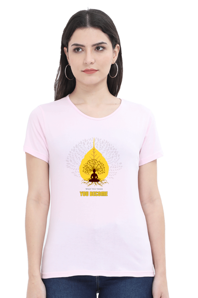 "What You Think, You Become" – Gautam Buddha T-Shirt - SanatanSoul