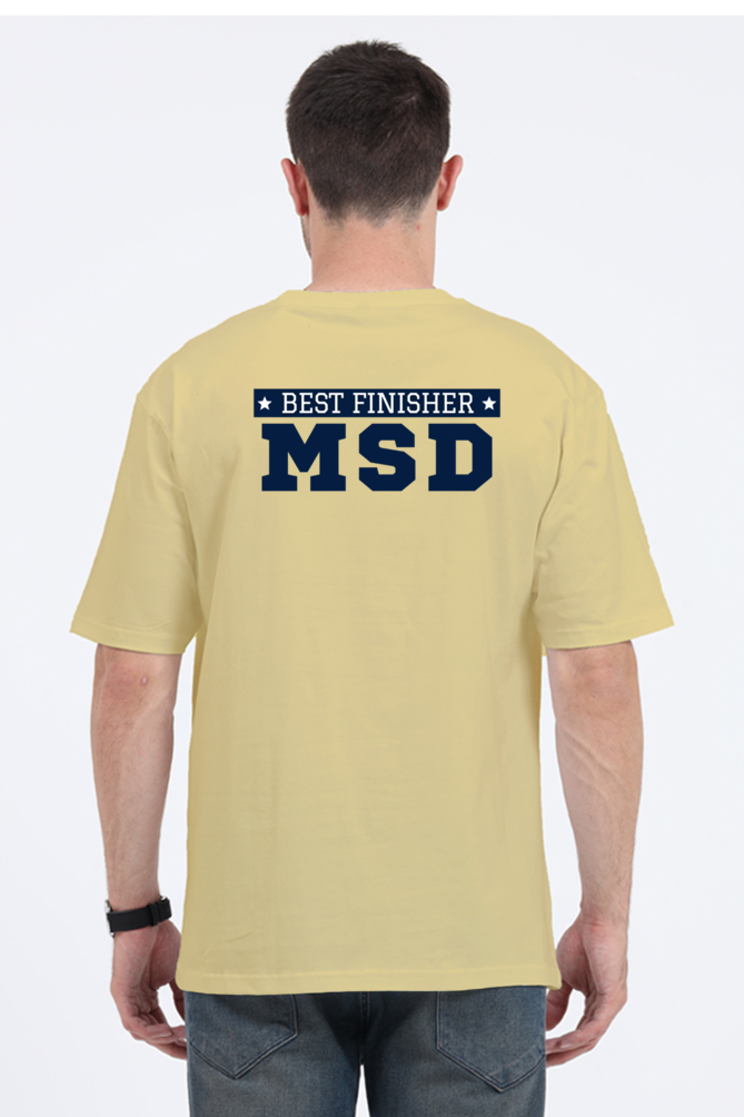 “7 | MSD – The Finisher” Oversized Unisex Standard T-Shirt - SanatanSoul