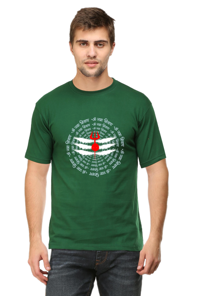 Om Namah Shivaya Chant T-Shirt for Men - SanatanSoul