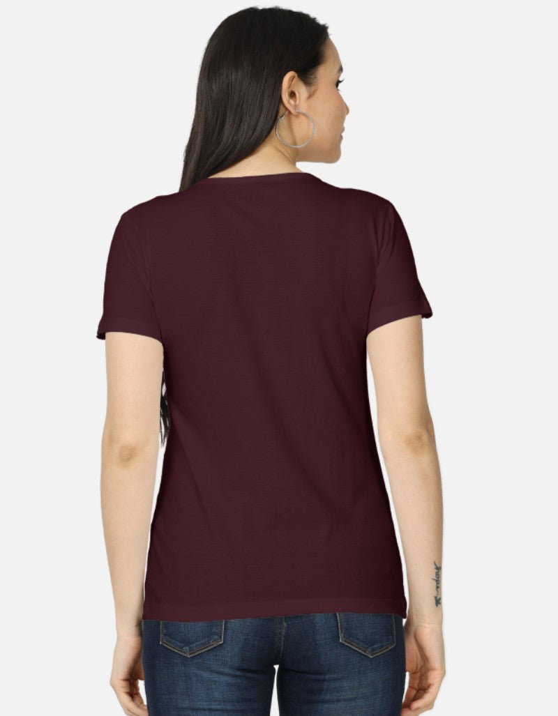 Soul’s True Home is Krishna- Spiritual Sanatani Krishna Print Tee for Women & Girls - SanatanSoul