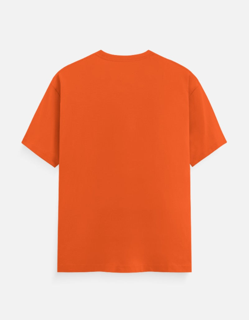 Soul's True Home is Krishna Oversized Cotton T-shirt for Men – 180 GSM Heavyweight Spiritual Graphic Tee - SanatanSoul