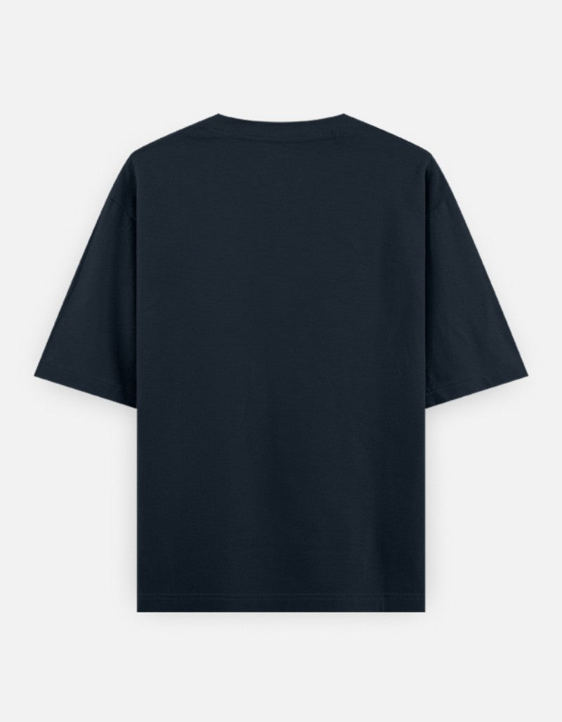 SANATAN Oversized Unisex Cotton T-Shirt – “Dharma Chakra” Premium Spiritual Hindu Edition - SanatanSoul