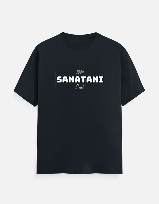 100% Sanatani classic Cotton T-shirt – Sanatan Dharma Hindu Spiritual Graphic Tee - SanatanSoul
