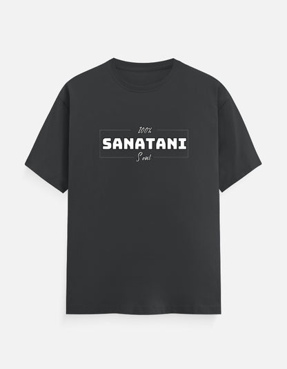 100% Sanatani classic Cotton T-shirt – Sanatan Dharma Hindu Spiritual Graphic Tee - SanatanSoul