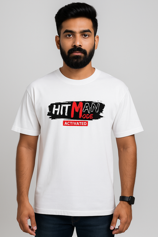 Hitman Mode Activated- Oversized T-Shirt - SanatanSoul