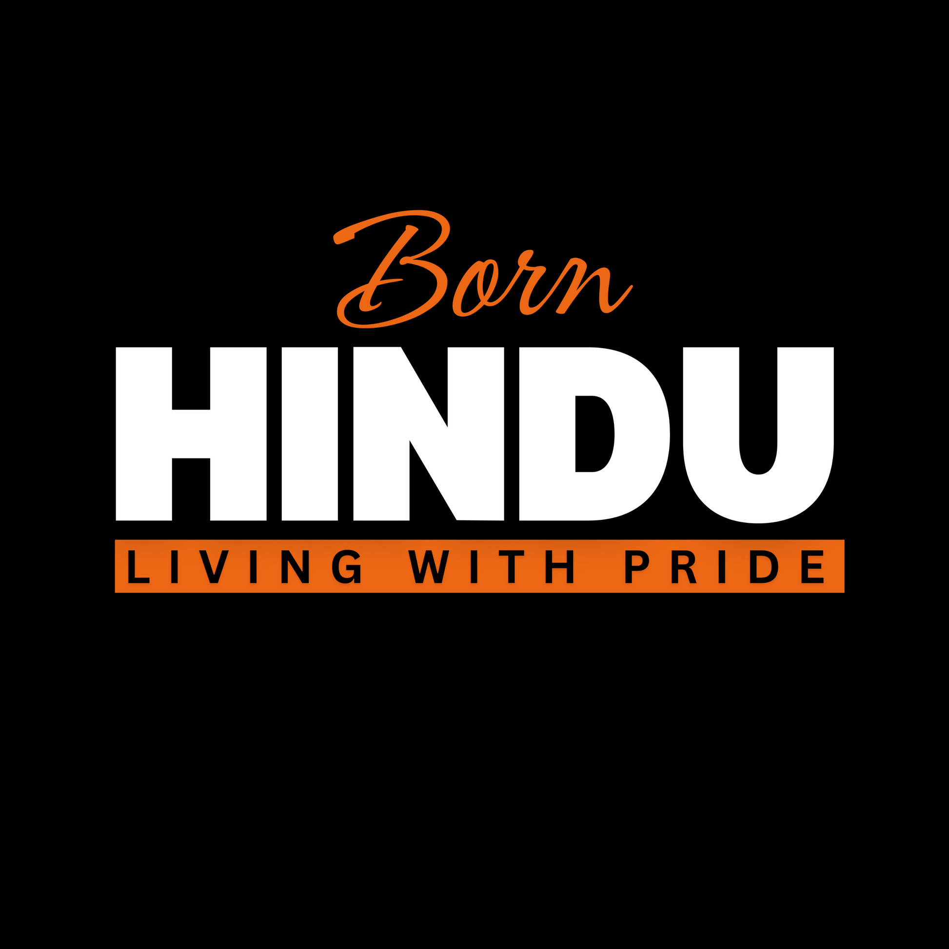 Born Hindu Oversized T-Shirt for Men — Sanatani Spiritual Pride Cotton Tee - SanatanSoul