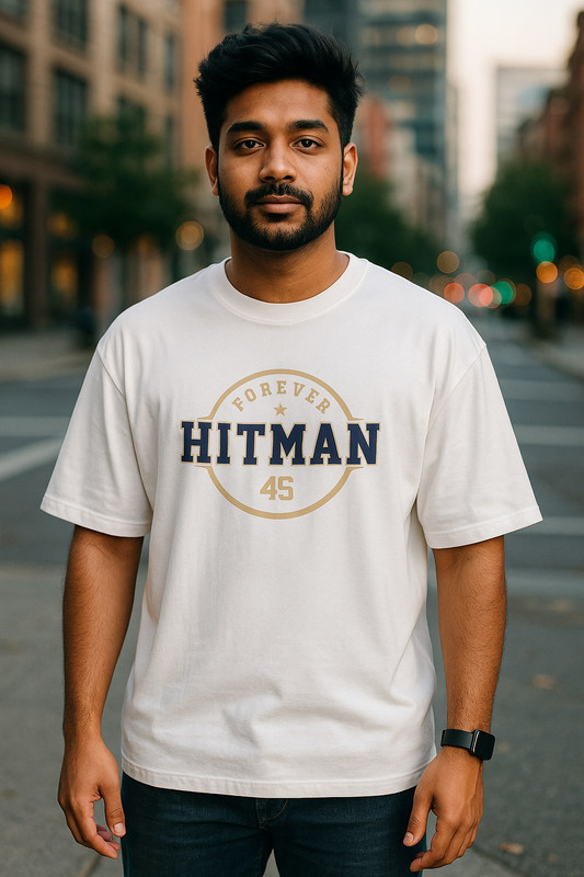 "Forever Hitman 45” Oversized Unisex T-Shirt - SanatanSoul